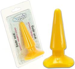 Butt Plug - Spoody Toy - Yellow