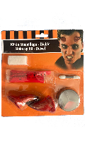 Cliquez pour voir la fiche produit- Kit ''Diable'' - Maquillage Halloween