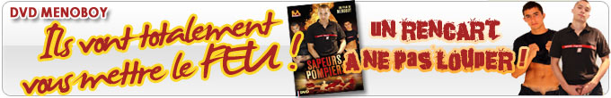 Sapeurs Pompiers DVD Menoboy - Sortie Octobre 2009