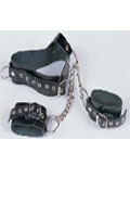 Cliquez pour voir la fiche produit- Collier + menottes cuir