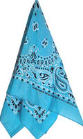 Cliquez pour voir la fiche produit- Bandana bleu ciel