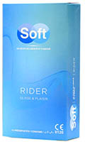 Cliquez pour voir la fiche produit- Pr�servatif Soft - Rider x 12