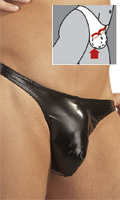 Cliquez pour voir la fiche produit- String suspensoir Rio - Noir - Taille XL