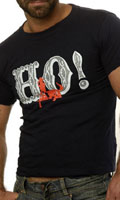 Cliquez pour voir la fiche produit- Tee-Shirt Ho ! - Bleu Fonc� - Taille L