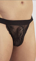 Cliquez pour voir la fiche produit- String Dentelle SvenJoyment - Noir - Taille S
