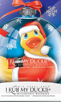 Cliquez pour voir la fiche produit- Canard No�l Santa Holiday vibrant (format voyage)