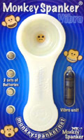 Cliquez pour voir la fiche produit- Monkey Spanker Vibro - Blanc