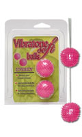 Cliquez pour voir la fiche produit- Duo Balls Soft (Vibratone) - Rose