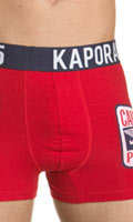 Cliquez pour voir la fiche produit- Boxer  First - Kaporal 5 - Rouge/Bleu Marine - Taille L