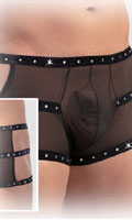 Cliquez pour voir la fiche produit- Boxer Scintillant - SvenJoyment - Noir/Transparent - Taille L