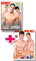 Cliquez pour voir la fiche produit- Bare Desire + Jizz Junkies - Pack 2 DVD Bare + Beau Mec