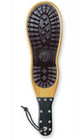 Tapette cuir crampons de boots