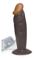 Cliquez pour voir la fiche produit- Plug Hott Temptations (vibro) - Noir - 7''