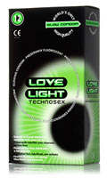 Cliquez pour voir la fiche produit- Pr�servatifs Fluo Love-Light - x12