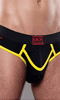Cliquez pour voir la fiche produit- Slip ouvert ''Army Fly'' Jackadams - Noir/Jaune - Taille XL
