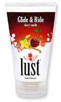 Cliquez pour voir la fiche produit- Gel Lust Glide&Ride - Cerise Vanille - 150 ml