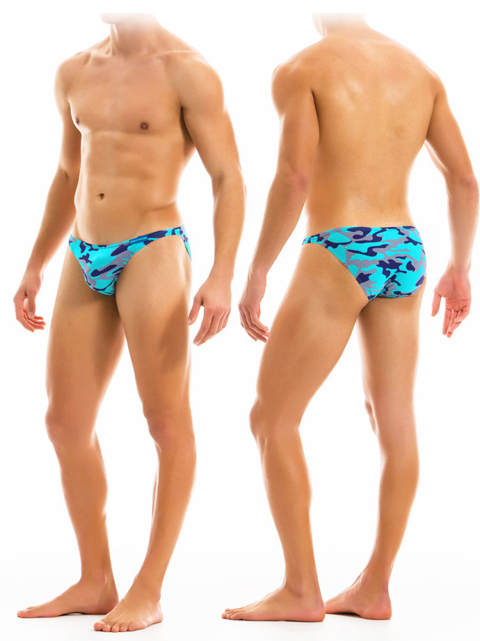image extraite slip camo low cut modus vivendi bleu clair bleu marine taille