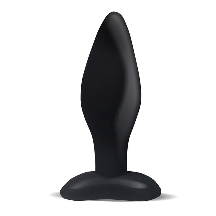 image extraite butt plug silicone dolmen afterdark collection noir taille