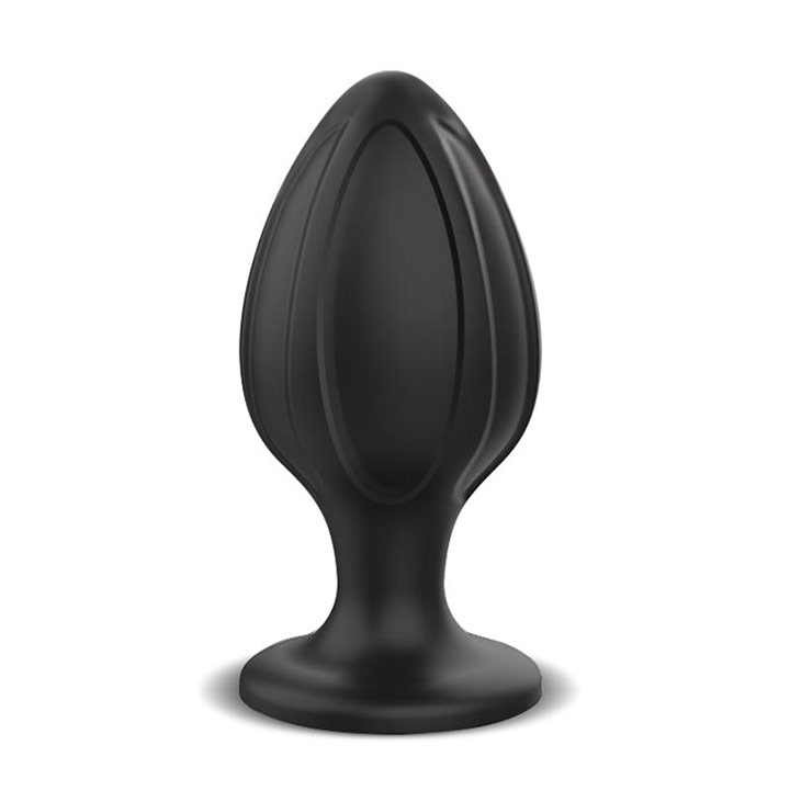 image extraite butt plug silicone rifter afterdark collection black size