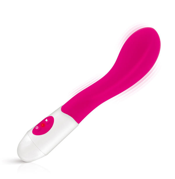 image extraite vibromasseur ysalis yoba rose blanc