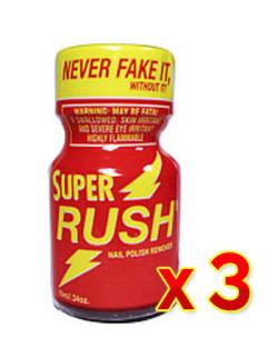 Poppers Super Rush x 3