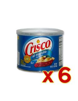 Graisse Crisco - 453 g x 6