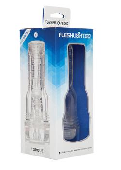 Masturbateur GO ''Torque'' (Transparent) - Fleshlight