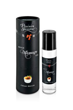 Huile de massage - Plaisirs Secrets - Creme Brulee - 50 ml