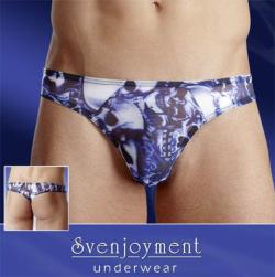 Tanga ''Océan'' - SvenJoyment - Multicolor/Bleu Marine - Taille S