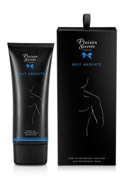Crème Performance Masculine ''Nuit Ardente'' - Plaisirs Secrets - 60 ml