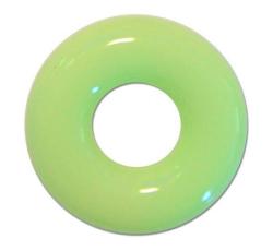 Sport Fucker Rubber Cockring Chubby - Green Fluo