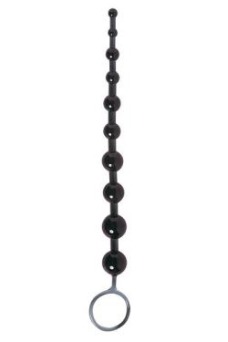 Oriental Butt Beads - Black
