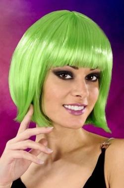 Perruque Cabaret Wigs - Coupe Courte  - Green