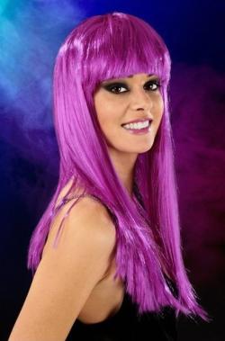 Perruque Cabaret Wigs - Coupe Longue - Purple