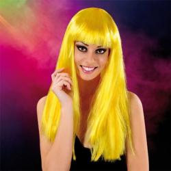 Perruque Cabaret Wigs - Coupe Longue - Jaune