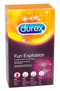 Prservatifs Durex Fun Explosion - MaxiKit - 18 Prservatifs