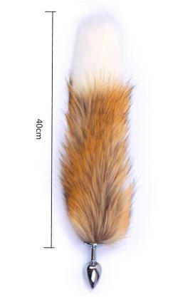 ButtPlug Luxe FOX Tail (plug queue de renard)
