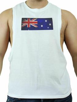 Débardeur ''Australie'' - Blanc - Taille S