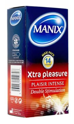 Prservatifs Manix Xtra Pleasure - x14