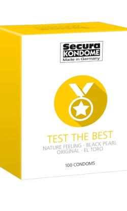 Prservatifs Secura Pack ''Test The Best'' - x100