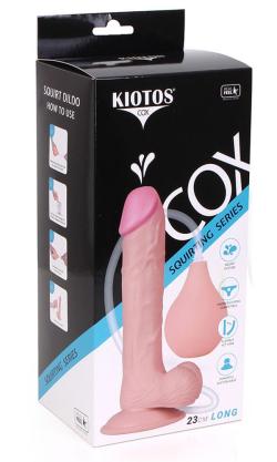 Dildo Cock Squirt - Kiotos - Natural - Size 9 Inches