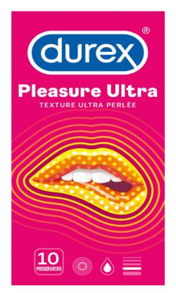 Préservatifs Durex PLEASURE ULTRA - x10