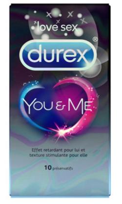 Prservatifs Durex Love Sex ''You&Me'' - 10 Prservatifs