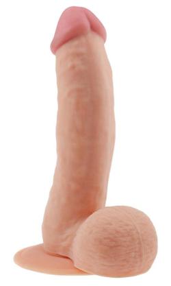 LOVETOY DILDO THE ULTRA SOFT DUDE - Natural - Size 8.5 Inches