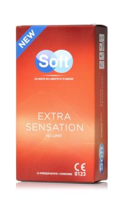 Prservatifs Soft - Extra Sensation (Texturs) - x12