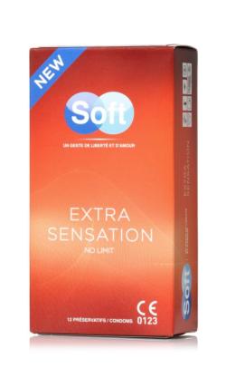Préservatifs Soft - Extra Sensation (Texturés) - x12