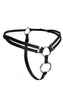 Unity Double Penetration Strap On Harness