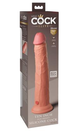 Realistic Dual Density - King Cock Elite - Natural - Size 10 Inches