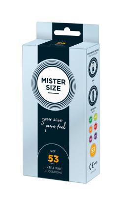 Préservatifs Mister Size ''53'' - x10