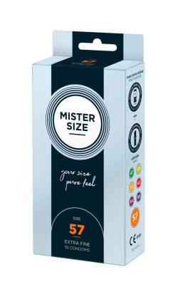 Prservatifs Mister Size ''57'' - x10